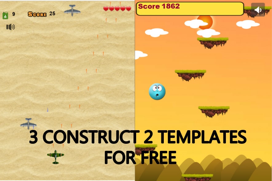 3 Construct 2 Templates for Free